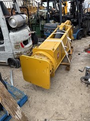 NEW TOFT Hydraulic Swivel Shear CAT 320 Excavator 80 Mm Pins 20 Ton Steel Rotati