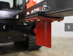 Skidpro Log Splitter Heavy Duty New 25” Log 20 Ton Standard Skid Steer Mount