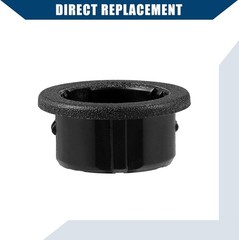 Cigarette Lighter Inner Power Outlet Mounting Ring Bezel in Durable Black Plasti