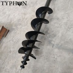 Mini Excavator Attachment Hydraulic Auger 7.8in Dia Earth Drilling Hole Attchmen