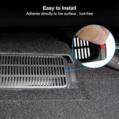 Rear Seat Air Vent Cover Protector for Model 3 Car, 2Pcs Air Condition Outlet Ac