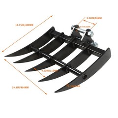 Rake Attachment For Mini Excavators Digger In Stock USA