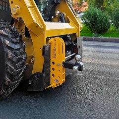 Skid Steer Trailer Hitch Attachment 3 Ball Tow Hitch 20,000 lb Heavy Duty NEW