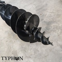 Mini Excavator Attachment Hydraulic Auger 7.8in Dia Earth Drilling Hole Attchmen