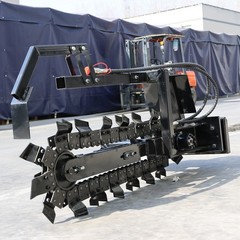 2026 Mini Skid Steer Trencher Attachment for Orchard, Irrigation & Pipe Laying