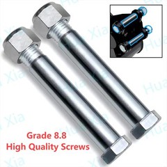 Mini Excavator Bucket Pins 23.5mm/0.98in 6.3″ Bolts and Nuts Kit For Attachments