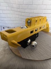 Skid Steer Trailer Hitch Attachment 3 Ball Tow Hitch 20,000 lb Heavy Duty NEW