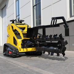 2026 Mini Skid Steer Trencher Attachment for Orchard, Irrigation & Pipe Laying