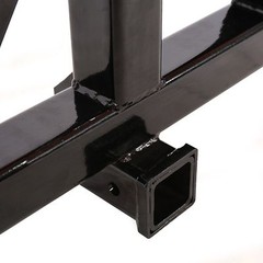 Heavy Duty Three Point Hitch 2in Receiver Trailer Hitch Fits Cat 1, Quick Hitch