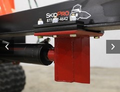 Skidpro Log Splitter Heavy Duty New 25” Log 20 Ton Standard Skid Steer Mount