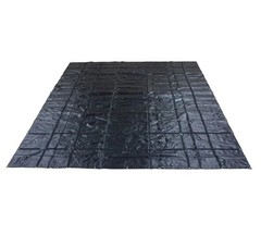 2 Pk 16′ x 27′ Flatbed Truck Tarps 18oz Steel Tarp – Black