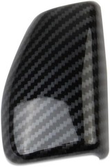 Carbon Fiber Style Center Console Gear Shift Head Cover Trim for Tucson/Santa Cr