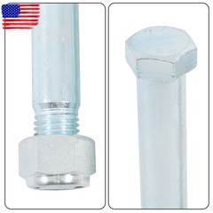 2Pcs Small Digger Attachments Mini Excavator Pins 25mm / 0.98in Replaceable
