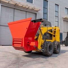 Compact Jaw Crusher bucket Rock Stone Crusher for Bobcat skid steer loader