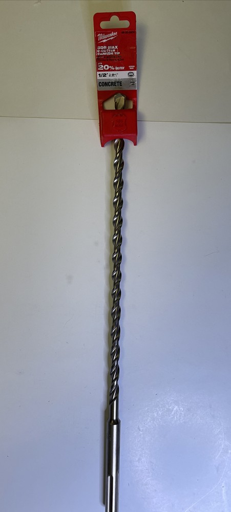 Milwaukee 1/2 in. x 21 in. MX2 SDS-MAX Carbide Bit