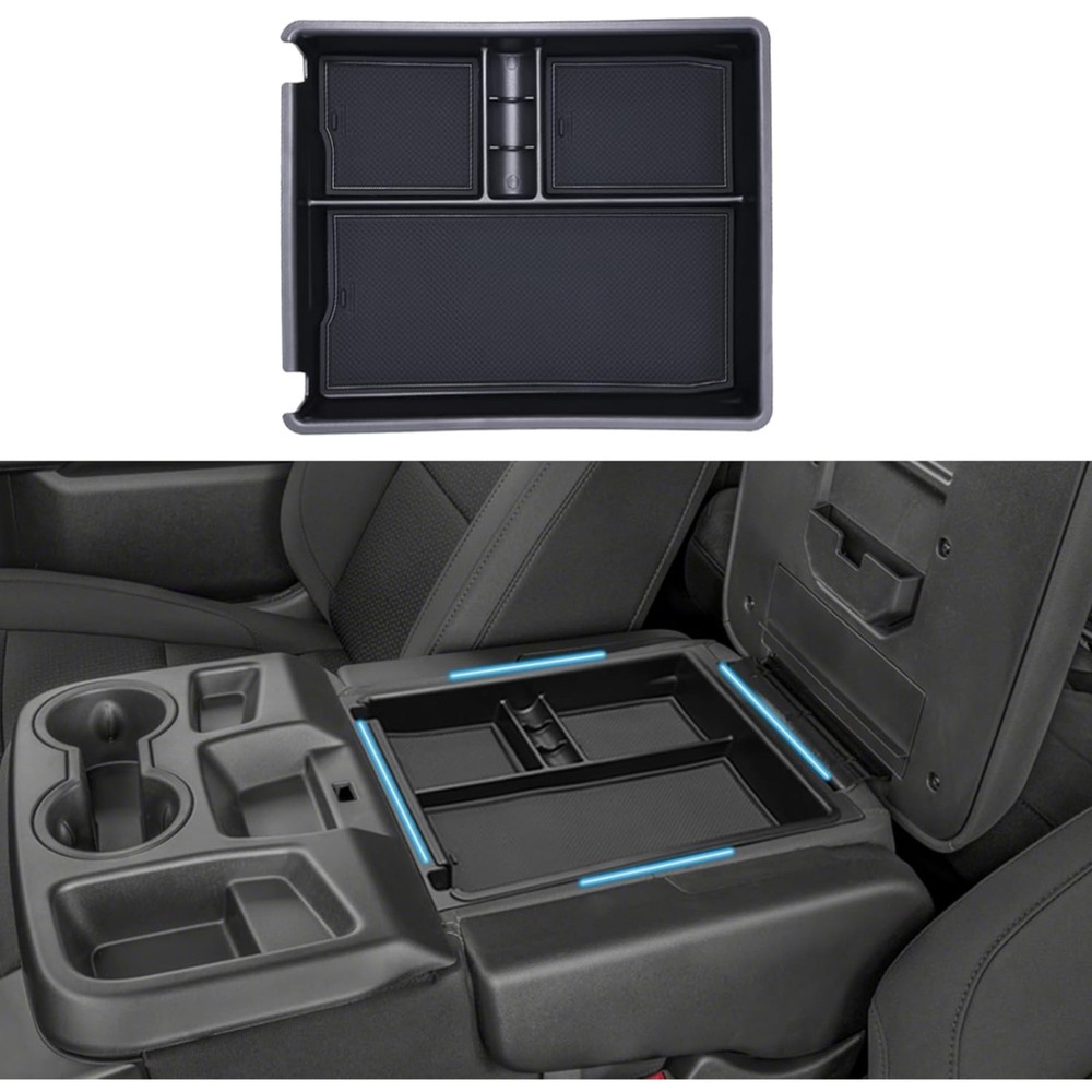 Center Console Organizer For Center Console – 2019-2026 Silverado/Sierra