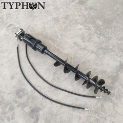 Mini Excavator Attachment Hydraulic Auger 7.8in Dia Earth Drilling Hole Attchmen