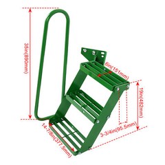 Tractor Left Stair Step Kit Handrail For John Deere RE61690 Heavy Duty