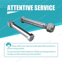 25mm/0.98in Pins Fits For Mini Excavator Attachment Connection（2 PCS）