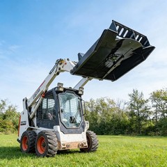 66in Skid Steer Brush Cutter Fits Bobcat Loader Heavy Duty Land Clearing Tool