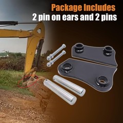 Ears and Pins Weld on 40mm 7-13/16″C-C Fit For Cat 304 303.5 Mini Excavator