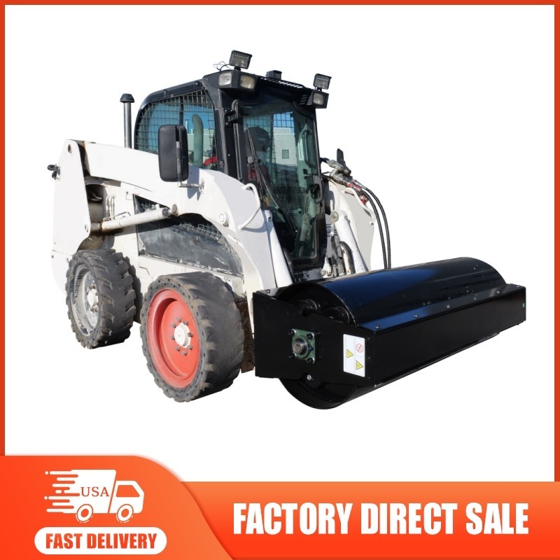 Skid Steer Loader 1.5m Soil Vibratory Roller Compactor Attachment for Bobcat
