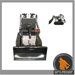 Wolfequip Mini Skid Steer Hydraulic Guided Loader 23HP Garden DriveCompact Track