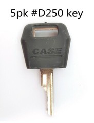 5pk for Case Tractor BACKHOE LOADER Dozer Skid Steer Combine ignition keys