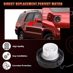 Fuel Tank Filler Cap, Gas Cap Compatible With Vehicle 4Runner, Avalon, Camry, Co