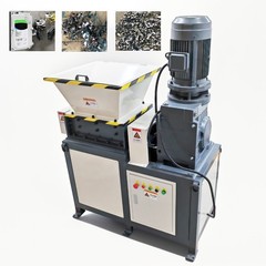 220V Universal Biaxial Crusher Hard Disk/Scrap Metal Heavy-duty Shredder 10HP