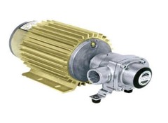 Hypro 4 Roller 12 Volt Silver Cast Series Pump w/ 3/4″ Ports @ 7 GPM Flow Rate