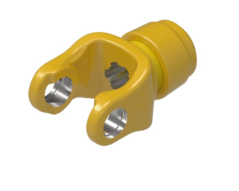Weasler 1-3/8″ 6 Spline Tractor Safety Slide Lock Yoke 5 Series 101-6506 Farmer