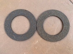 2 pcs Slip Clutch Disc Lining 5.5″X 3.38″- Fits several PTO Shafts (414)