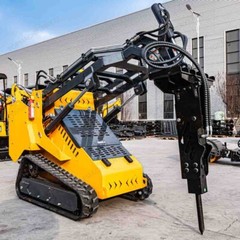 45model Hydraulic Breaker Hammer Attachment for Mini Skid Steer Loader Free Ship