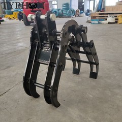 NEW Grapple Wide Opening Grabber Mini Excavator Attachment For Small Diggers