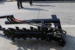 Mini Skid Steer Trencher Attachment for Orchard, Irrigation & Pipe Laying USA