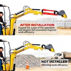 Excavator Arm Extension Kit for 0.8Tons-1.8tons Mini Excavator