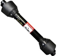 53″ Complete Economy PTO Driveline 1-3/8″ 6 Spline QD x 1-1/4″ Round w/ 3/8″ Pin