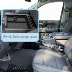 Center Console Organizer For Center Console – 2019-2026 Silverado/Sierra