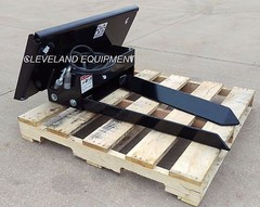 BRADCO MINI TREE FORK / NURSERY FORKS ATTACHMENT Vermeer Boxer Skid Steer Loader