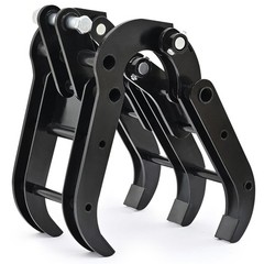 Mini Excavator Grapple Attachments Wood Rock Log Grapple For 1-2Ton Small Digger