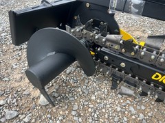 36″ x 6″ Digga Bigfoot Combo Trencher Attachment Fits Toro Dingo Mini Skid Steer