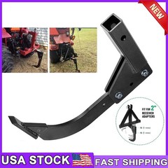 Hitch Lawn Mounted Garden Ripper for ATV/UTV Tractor with 2 inch Receivers USA