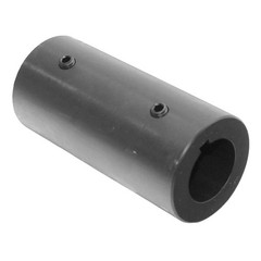Shaft Coupler 1 1/4″ Round Bore 4 1/2″ Lx2 1/8″ OD Black Oxide Finish SHFTR-2000