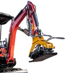 TYPHON Compatible Hydraulic Plate Compactor Attachment for Mini Excavators 1-2 T