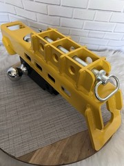 Skid Steer Trailer Hitch Attachment 3 Ball Tow Hitch 20,000 lb Heavy Duty NEW