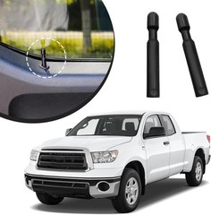 2 PCS Black Car Door Lock Pull Pin Control Post Knobs, Compatible with F-150, FO
