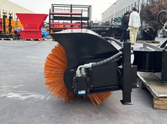 Sales: Mini Skid Steer Hydraulic Angle Broom Sweeper Attachment Free shipping