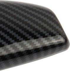 Carbon Fiber Style Center Console Gear Shift Head Cover Trim for Tucson/Santa Cr