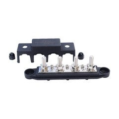 Fastronix 5/16″ 4 Stud Power and Ground Distribution Block with Cover New US